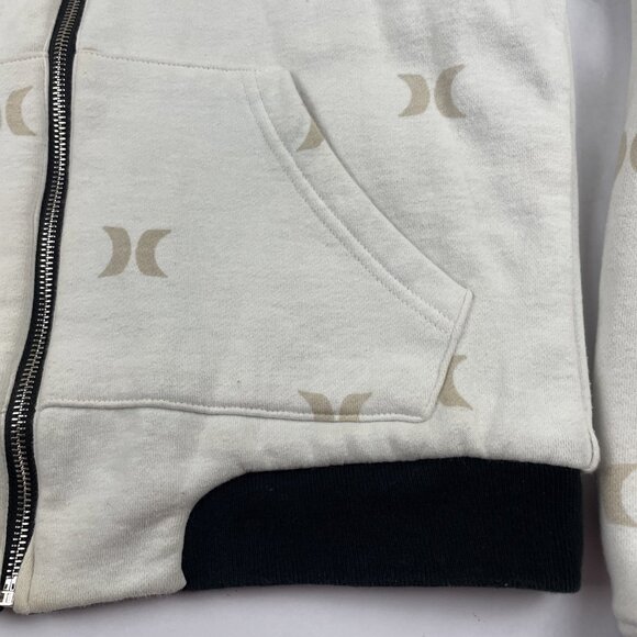 Hurley Reversible Jacket Women’s S Polyester Shell/Knit Logo All Over Print - Picture 4 of 9